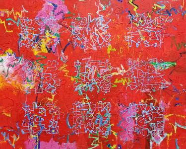 Original Abstract Paintings by Bill Buchman