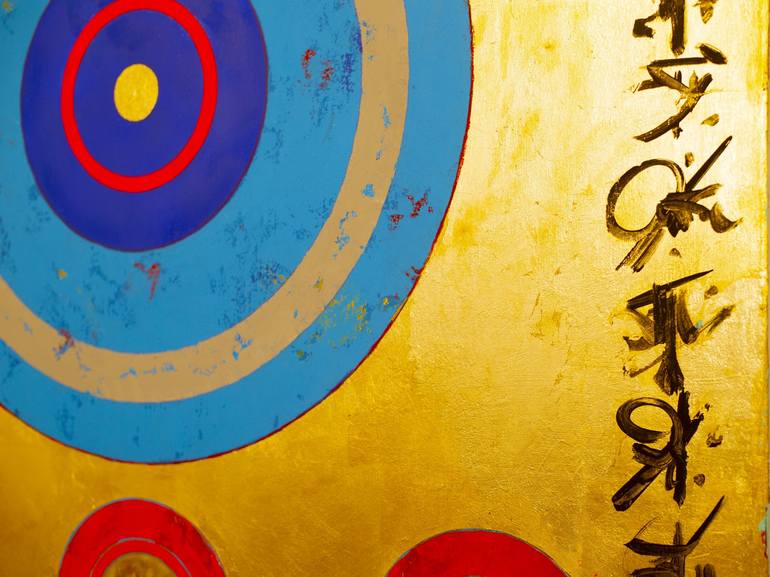 Original Abstract Expressionism Abstract Painting by René Serrano 