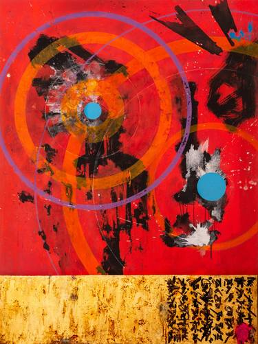 Original Abstract Expressionism Abstract Paintings by René Serrano