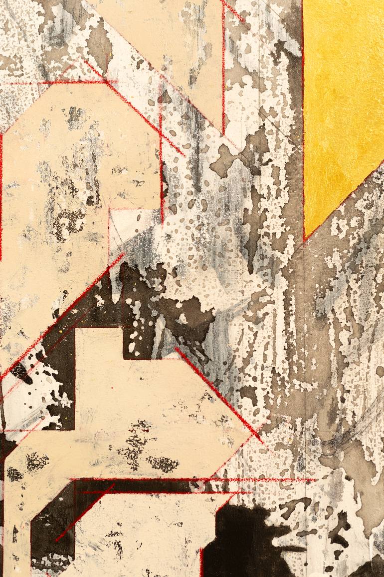 Original Abstract Expressionism Abstract Painting by René Serrano 