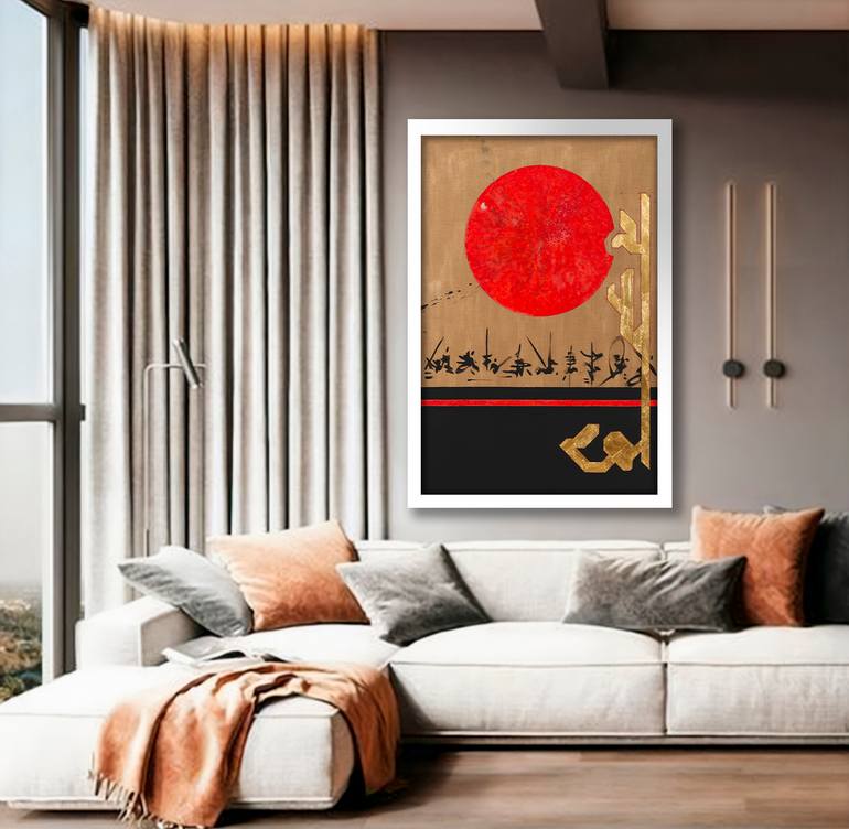 Original Abstract Expressionism Abstract Painting by René Serrano 