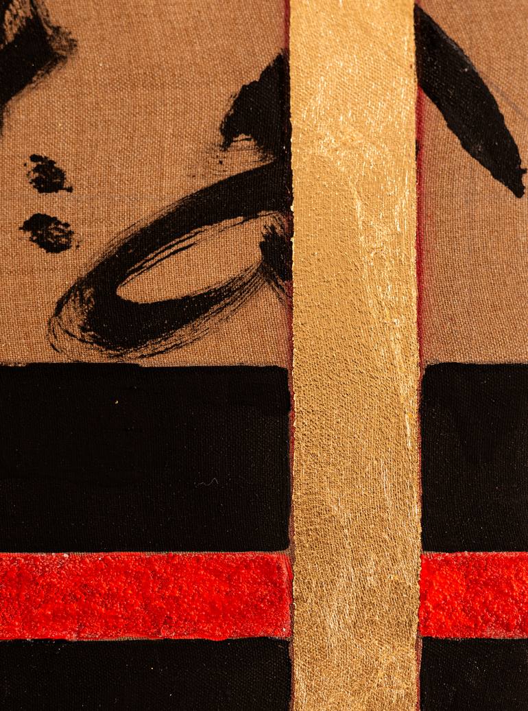 Original Abstract Expressionism Abstract Painting by René Serrano 