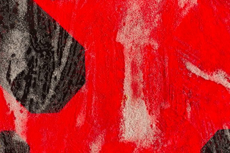 Original Abstract Expressionism Abstract Painting by René Serrano 