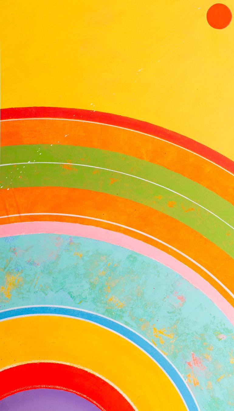 Original Abstract Expressionism Abstract Painting by René Serrano 