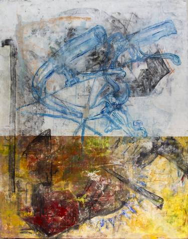Print of Abstract Expressionism Bike Paintings by René Serrano