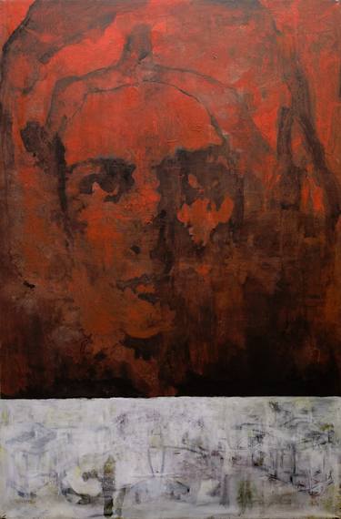 Print of Abstract Expressionism Portrait Paintings by René Serrano