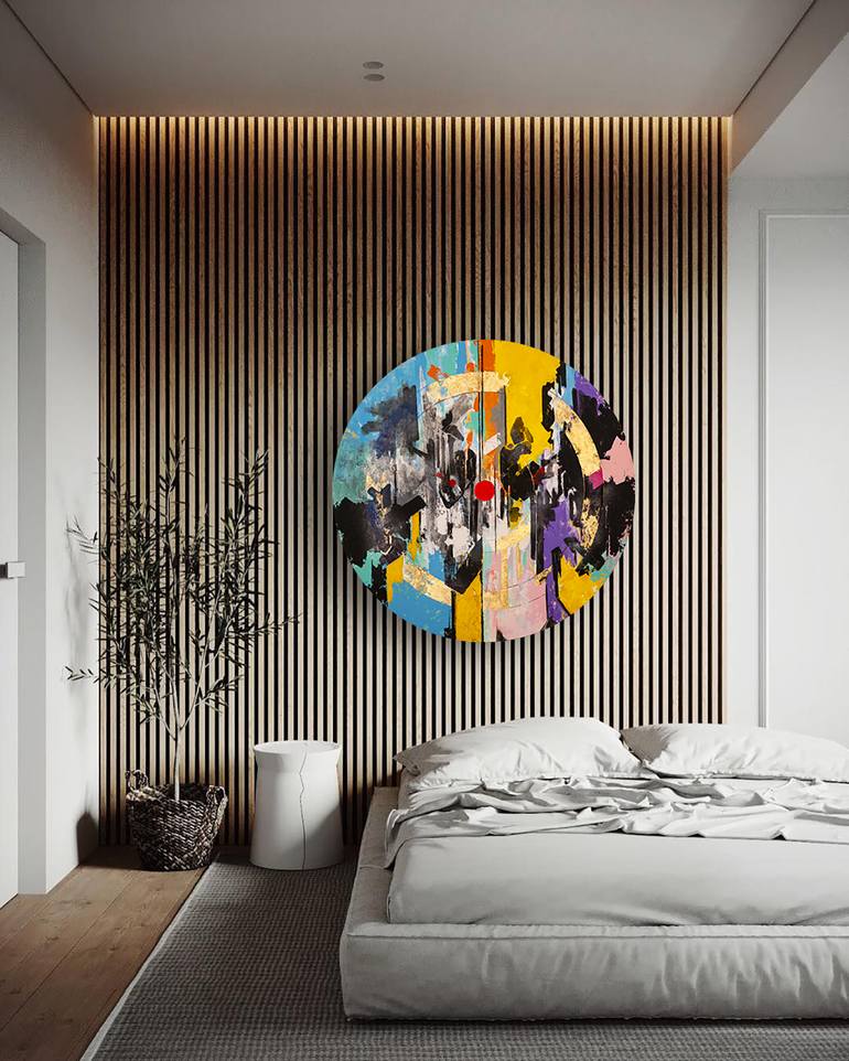 Original Expressionism Abstract Painting by René Serrano 