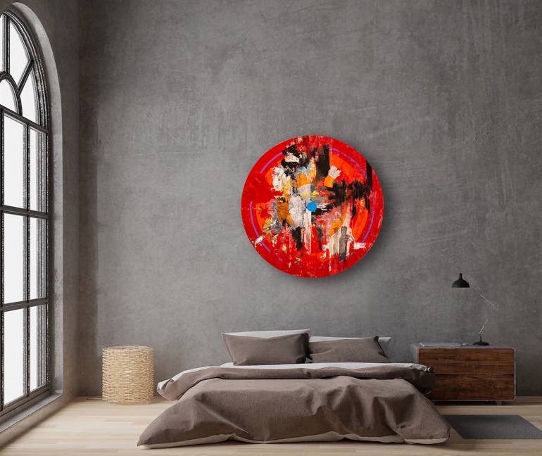 Original Expressionism Abstract Painting by René Serrano 