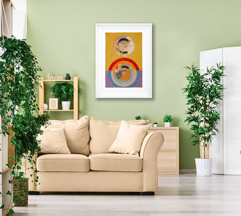 Original Abstract Painting by René Serrano 