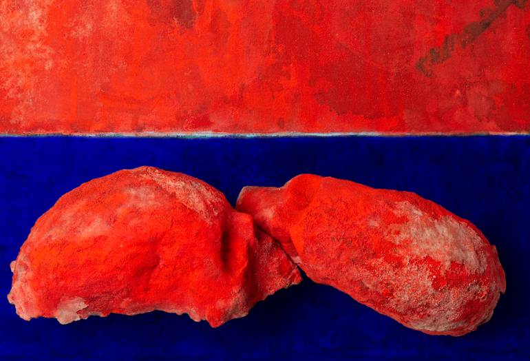 Original Abstract Expressionism Abstract Painting by René Serrano 