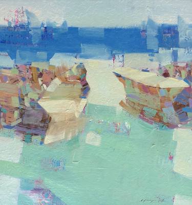 Print of Boat Paintings by Vahe Yeremyan