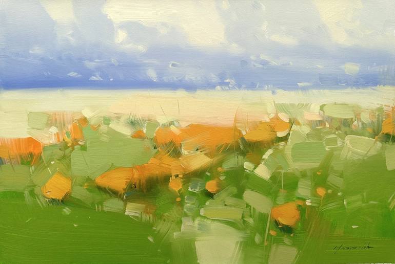 Print of Fine Art Landscape Paintings by Vahe Yeremyan