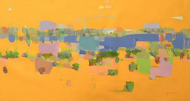 Original Abstract Landscape Paintings by Vahe Yeremyan