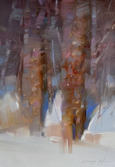 Original Tree Paintings by Vahe Yeremyan