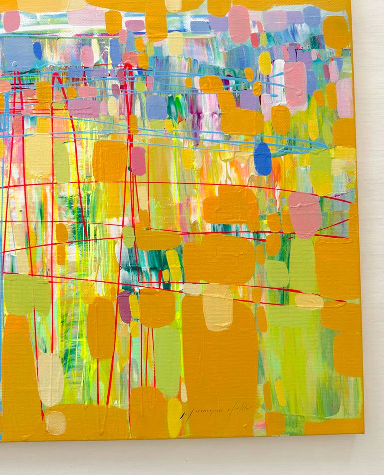 Original Abstract Painting by Vahe Yeremyan