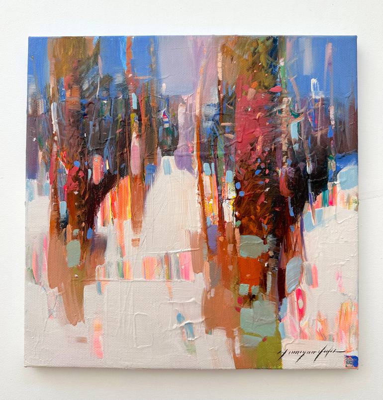 Original Impressionism Landscape Painting by Vahe Yeremyan