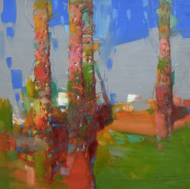 Print of Tree Paintings by Vahe Yeremyan