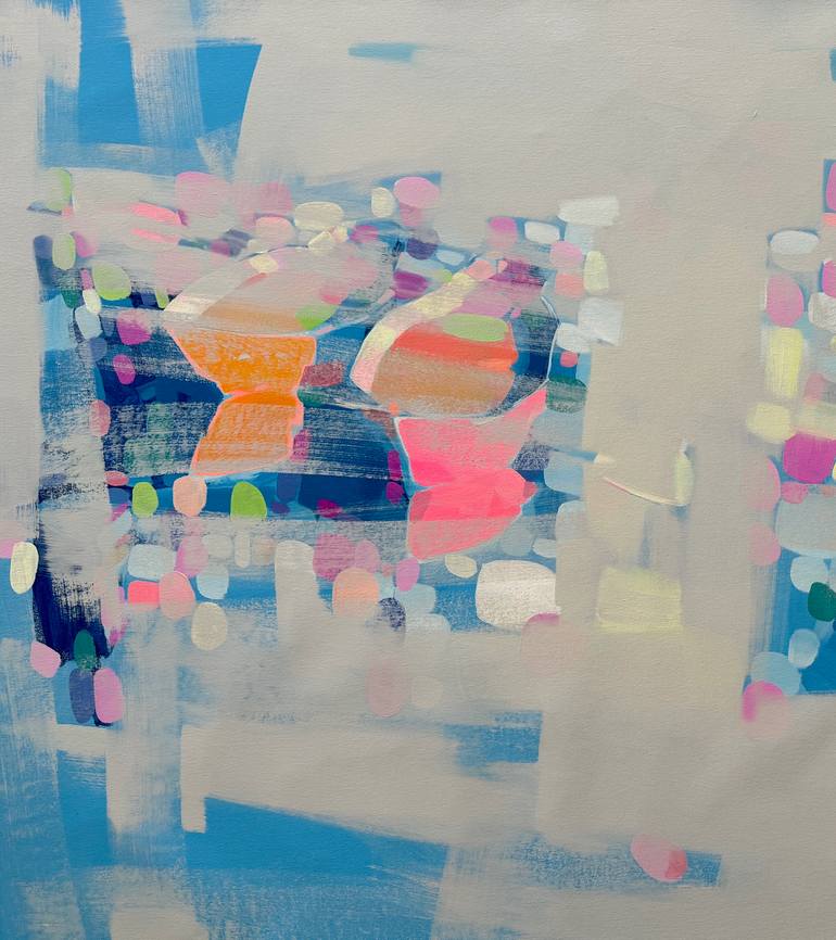 Original Impressionism Boat Painting by Vahe Yeremyan