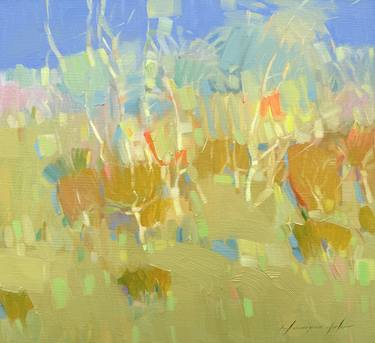 Print of Impressionism Landscape Paintings by Vahe Yeremyan