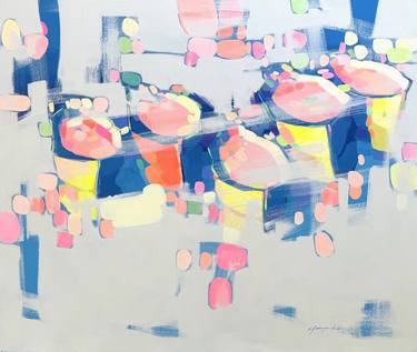 Print of Abstract Boat Paintings by Vahe Yeremyan