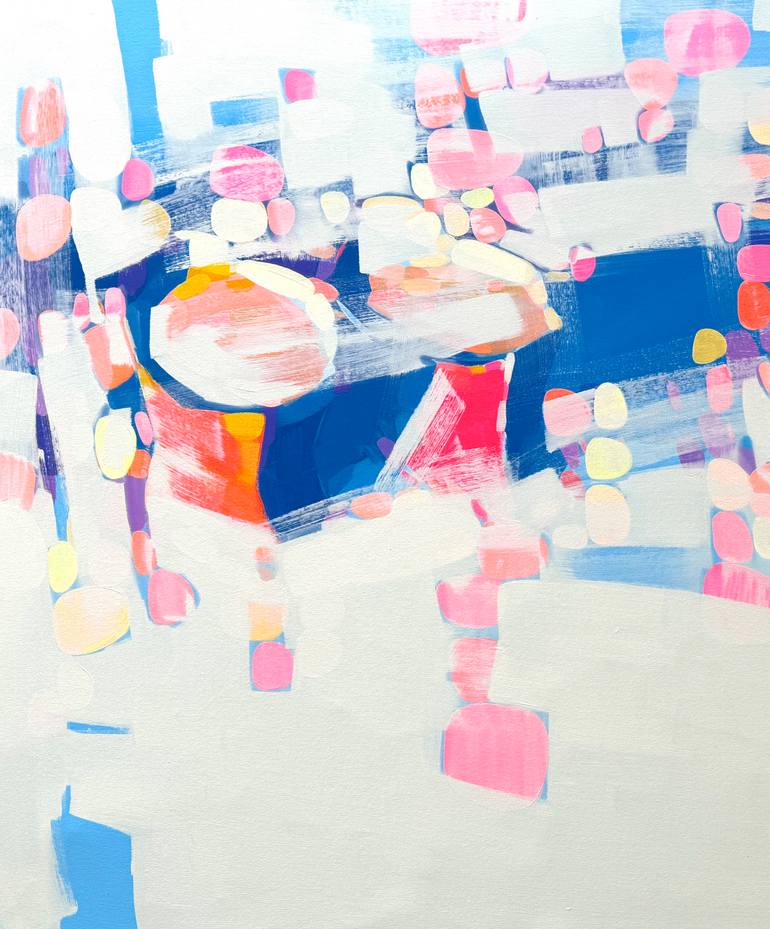 Original Impressionism Boat Painting by Vahe Yeremyan