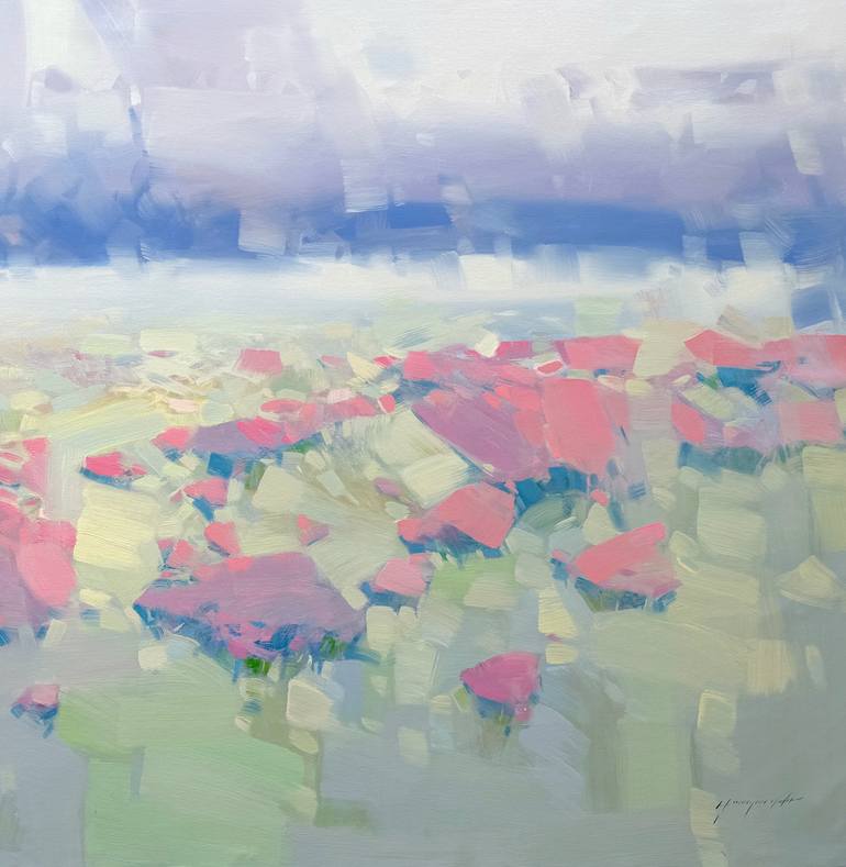 Original Impressionism Landscape Painting by Vahe Yeremyan