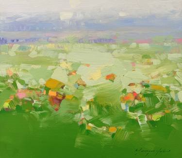 Print of Impressionism Landscape Paintings by Vahe Yeremyan