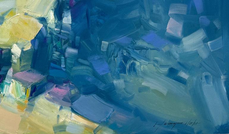 Original Impressionism Landscape Painting by Vahe Yeremyan