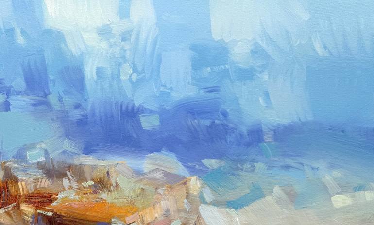 Original Impressionism Seascape Painting by Vahe Yeremyan
