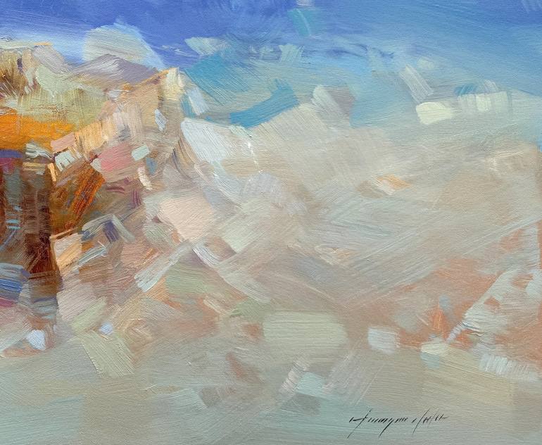 Original Impressionism Seascape Painting by Vahe Yeremyan