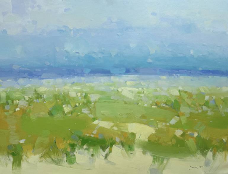 Print of Impressionism Landscape Paintings by Vahe Yeremyan