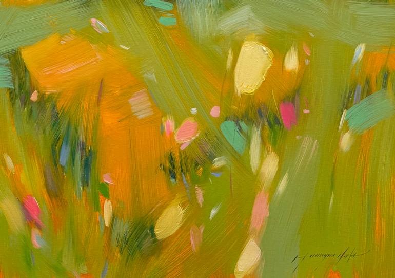 Original Impressionism Landscape Painting by Vahe Yeremyan