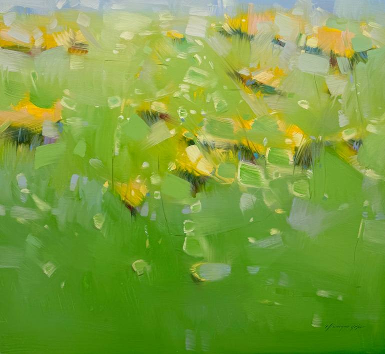 Original Impressionism Landscape Painting by Vahe Yeremyan