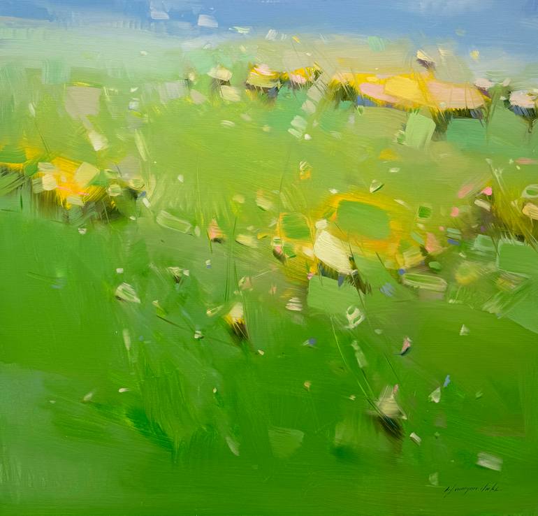 Original Impressionism Landscape Painting by Vahe Yeremyan