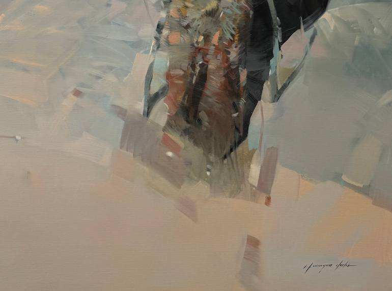 Original Impressionism Landscape Painting by Vahe Yeremyan