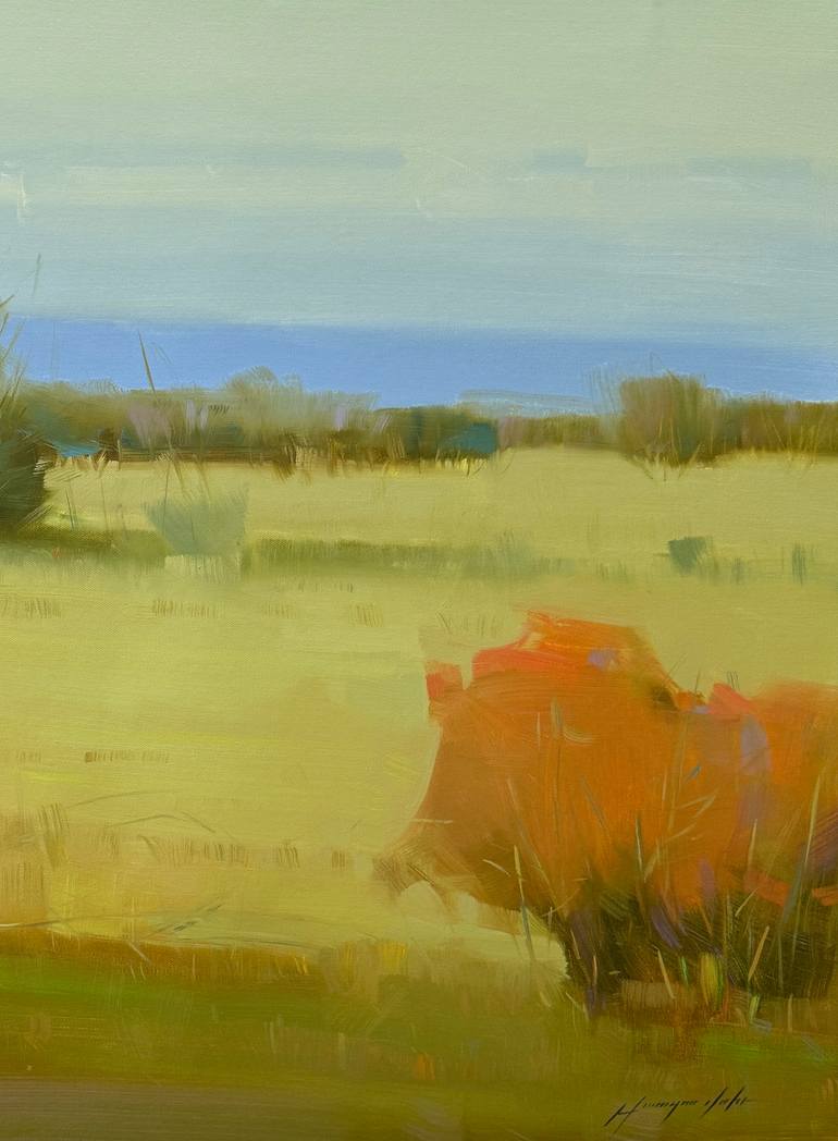 Original Impressionism Landscape Painting by Vahe Yeremyan