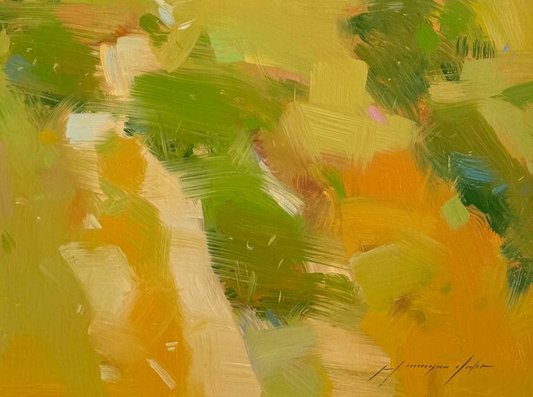 Original Impressionism Landscape Painting by Vahe Yeremyan