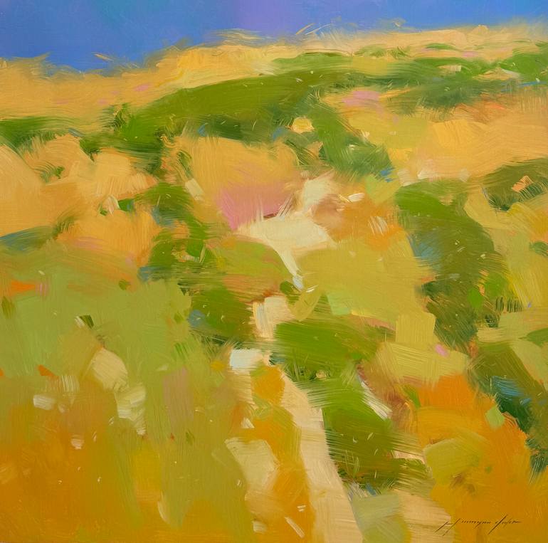 Original Impressionism Landscape Painting by Vahe Yeremyan