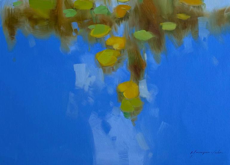 Original Impressionism Landscape Painting by Vahe Yeremyan