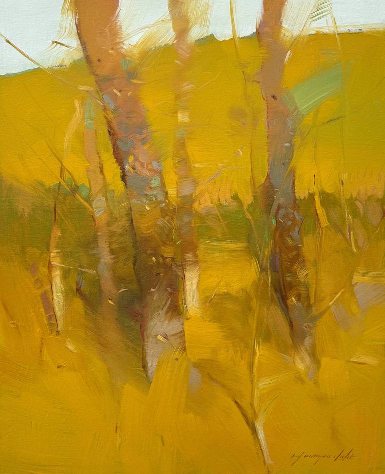 Print of Impressionism Landscape Paintings by Vahe Yeremyan