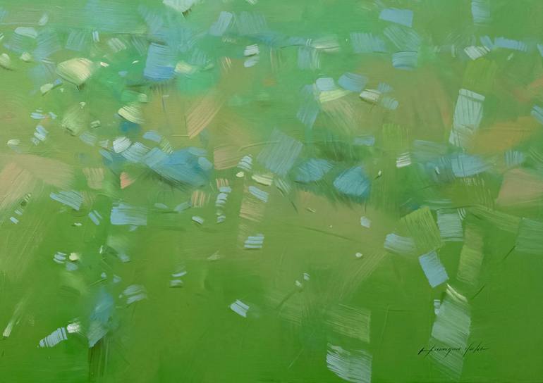 Original Impressionism Landscape Painting by Vahe Yeremyan