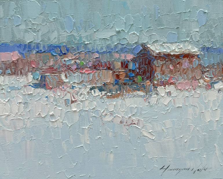 Print of Impressionism Landscape Paintings by Vahe Yeremyan