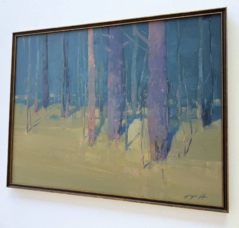 Original Impressionism Landscape Painting by Vahe Yeremyan