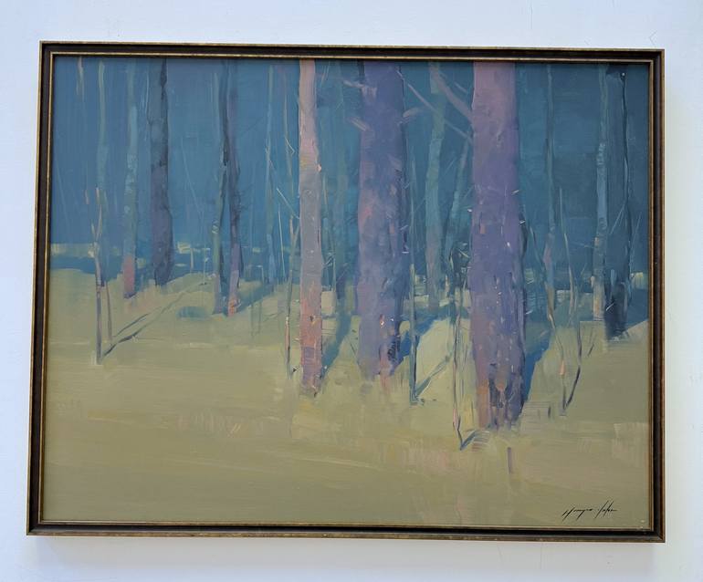 Original Impressionism Landscape Painting by Vahe Yeremyan