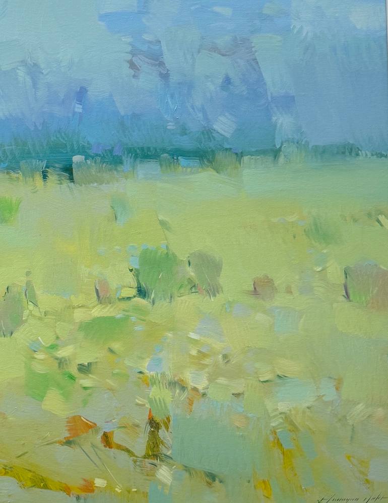 Original Impressionism Landscape Painting by Vahe Yeremyan