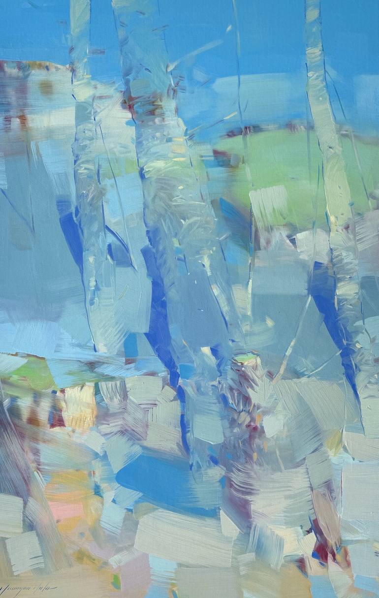 Print of Impressionism Landscape Paintings by Vahe Yeremyan