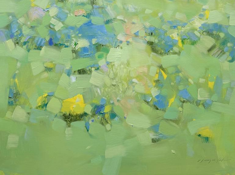 Original Impressionism Landscape Painting by Vahe Yeremyan