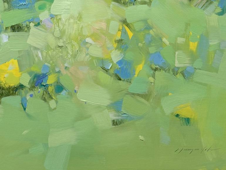 Original Impressionism Landscape Painting by Vahe Yeremyan