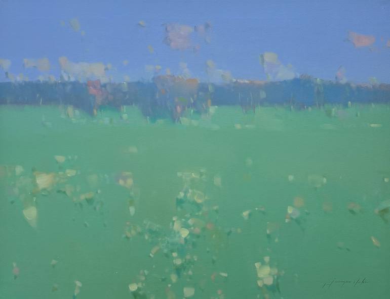 Print of Impressionism Landscape Paintings by Vahe Yeremyan