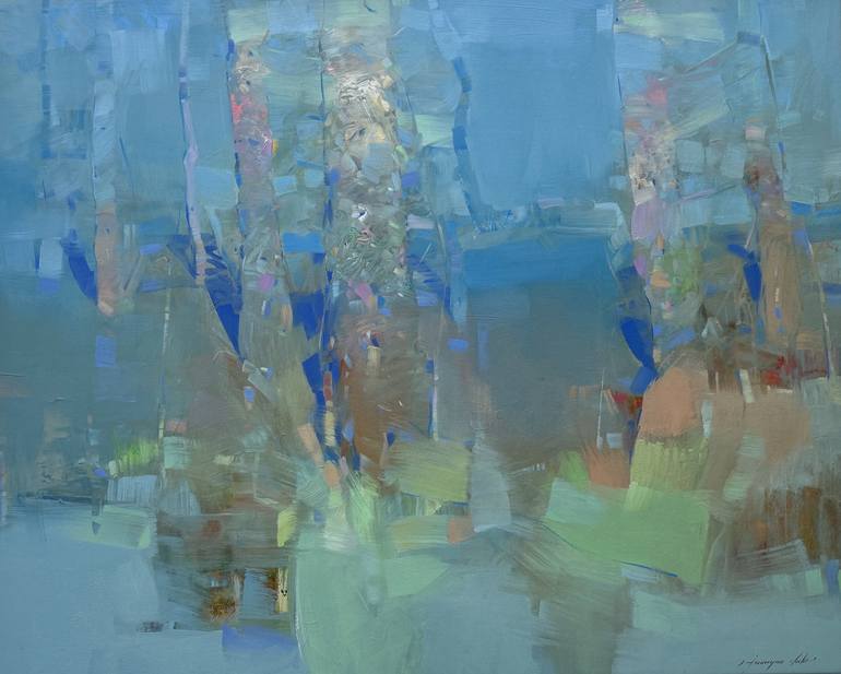 Print of Impressionism Landscape Paintings by Vahe Yeremyan